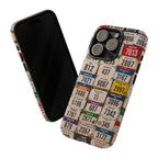 Runner Bib Phone Case - Rustic
