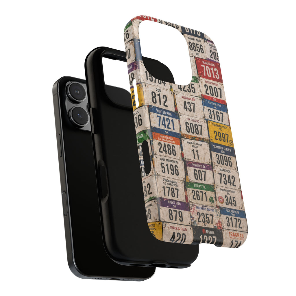 Runner Bib Phone Case - Rustic