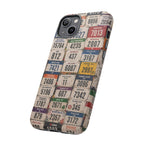 Runner Bib Phone Case - Rustic