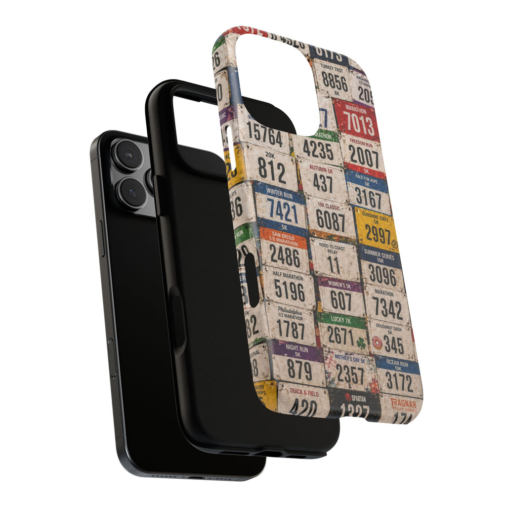 Runner Bib Phone Case - Rustic