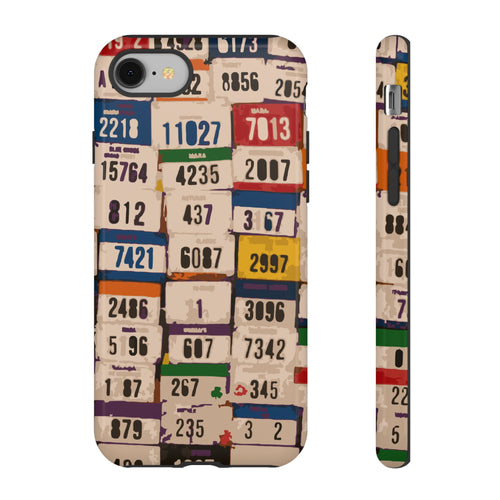 Running Bib Phone Case — Retro