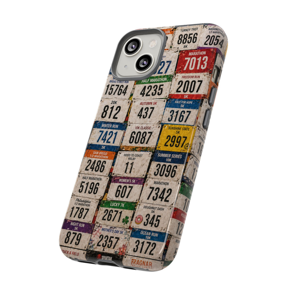 Runner Bib Phone Case - Rustic