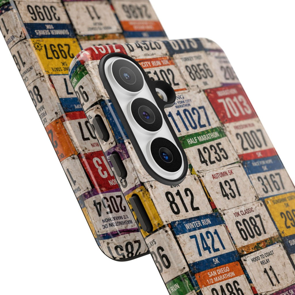 Runner Bib Phone Case - Rustic