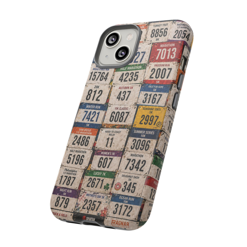 Runner Bib Phone Case - Rustic
