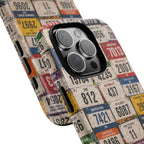 Runner Bib Phone Case - Rustic