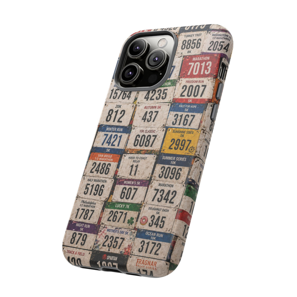 Runner Bib Phone Case - Rustic