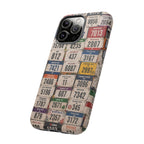 Runner Bib Phone Case - Rustic