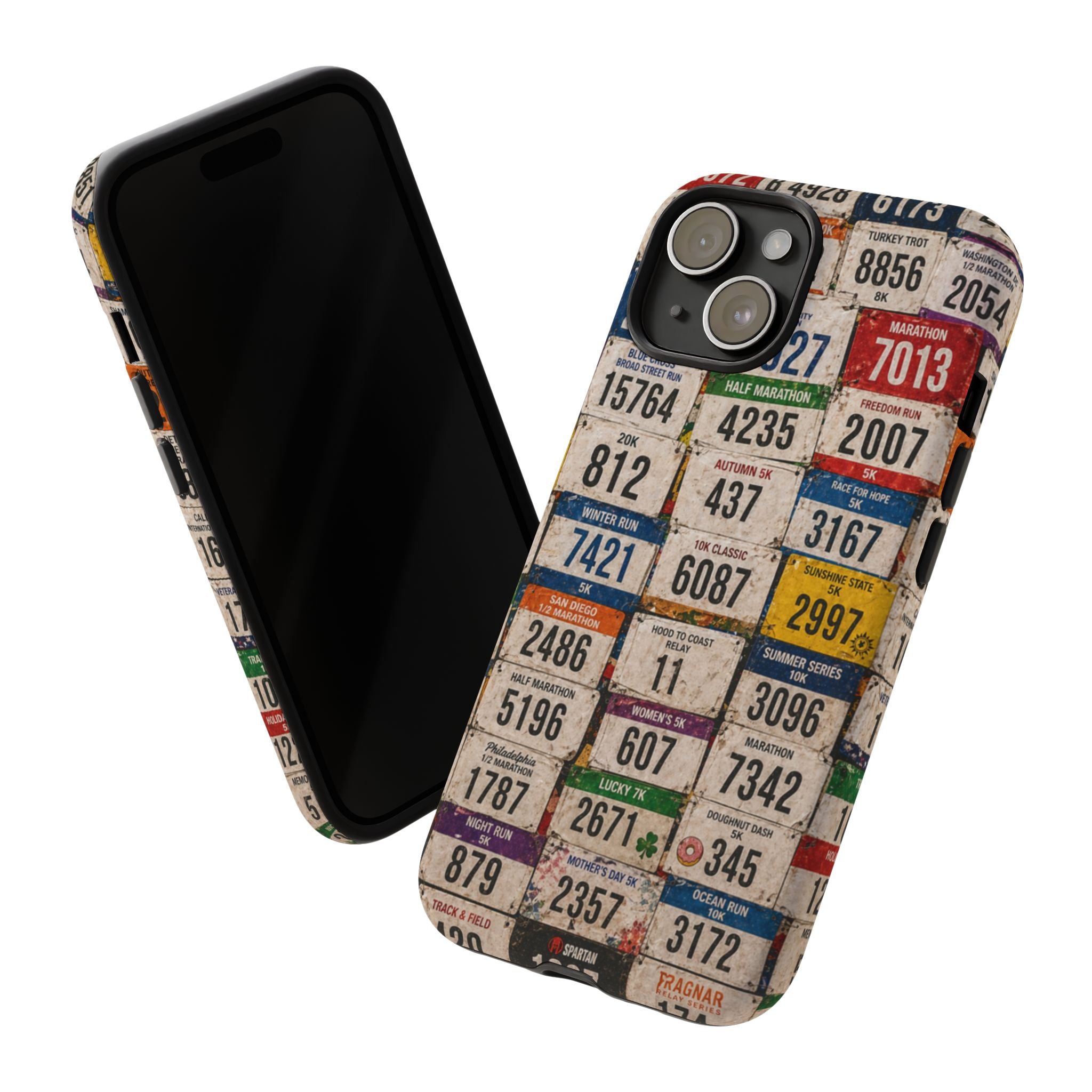 Runner Bib Phone Case - Rustic