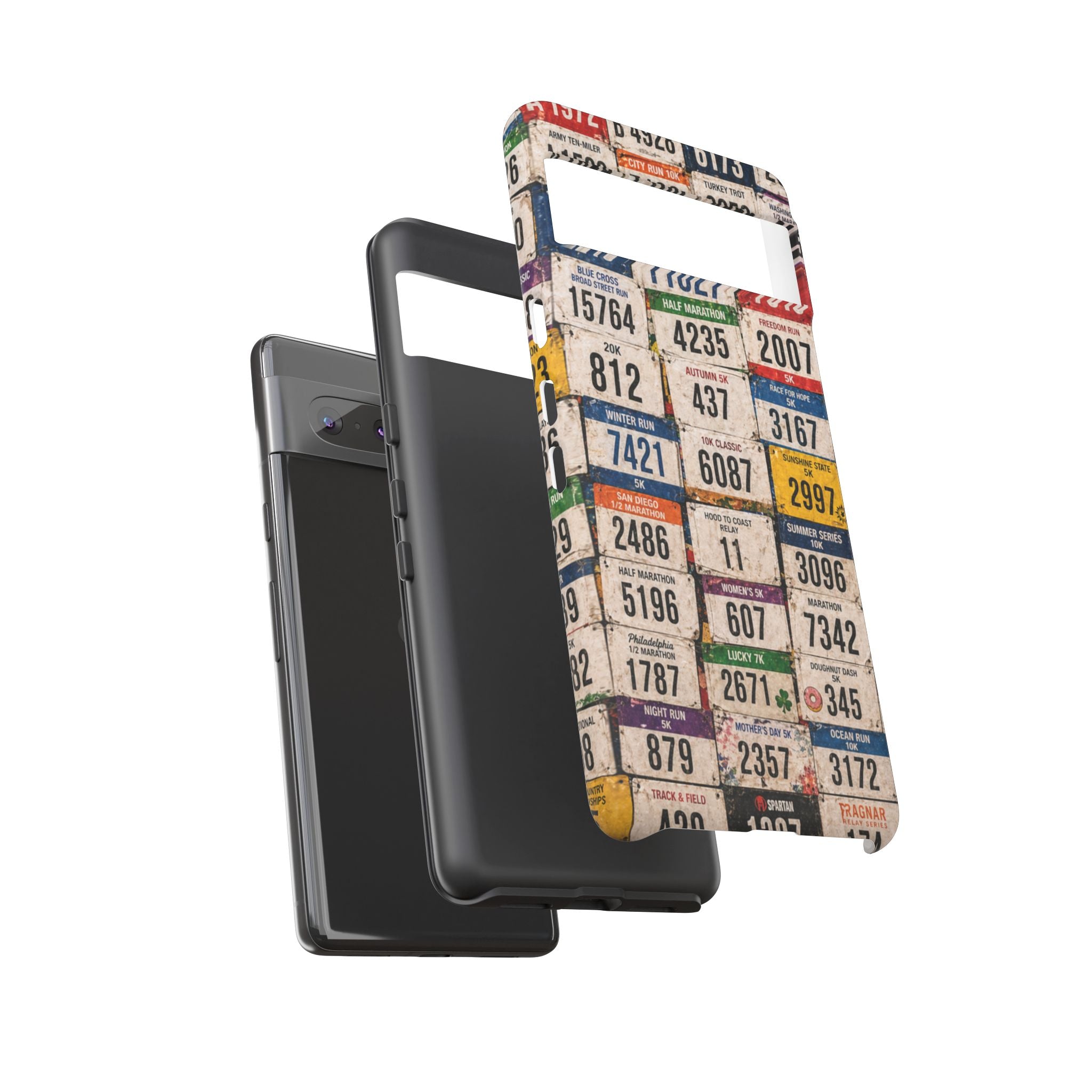 Runner Bib Phone Case - Rustic