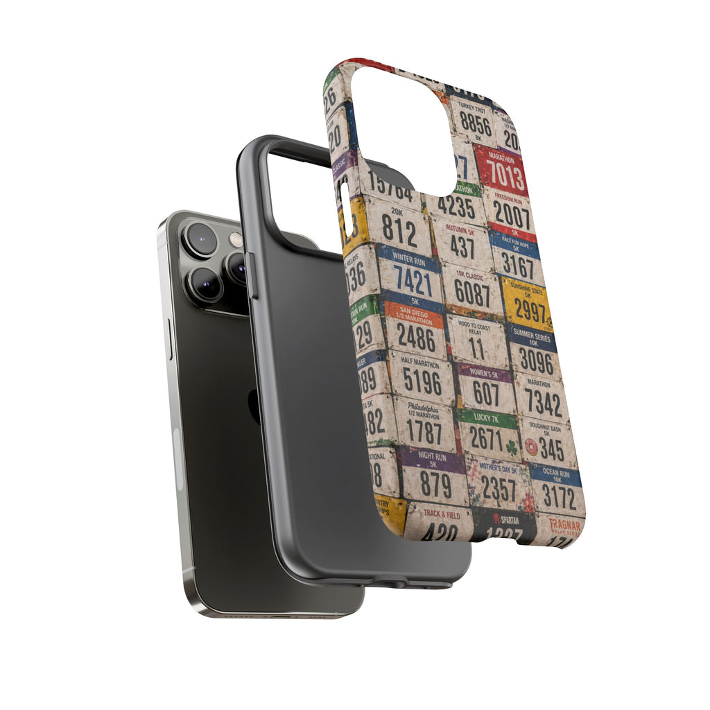 Runner Bib Phone Case - Rustic