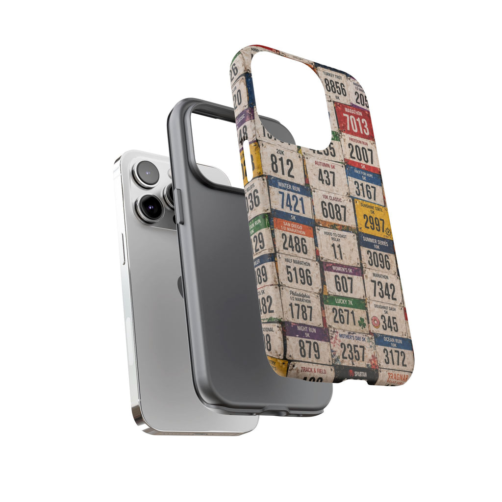 Runner Bib Phone Case - Rustic