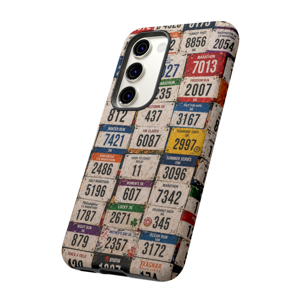 Runner Bib Phone Case - Rustic