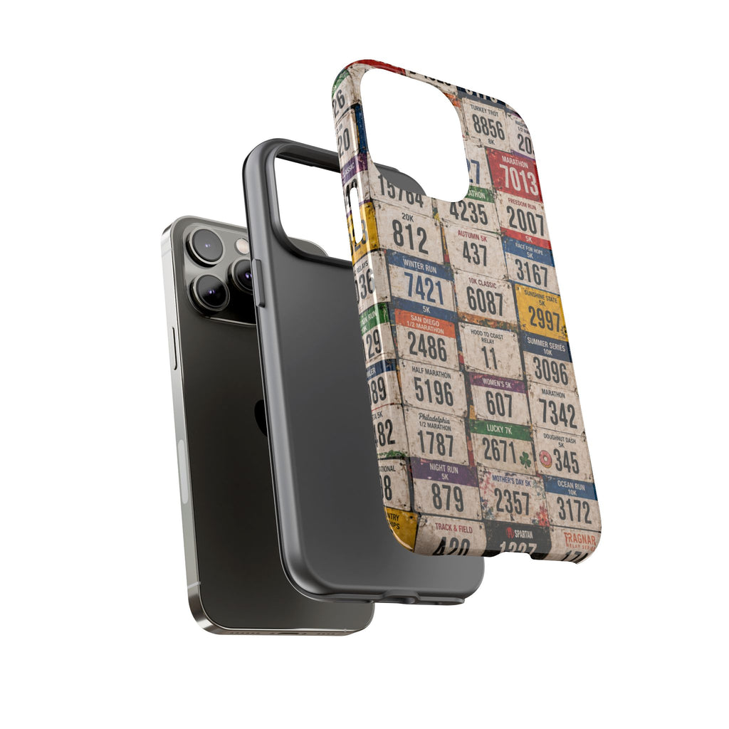 Runner Bib Phone Case - Rustic