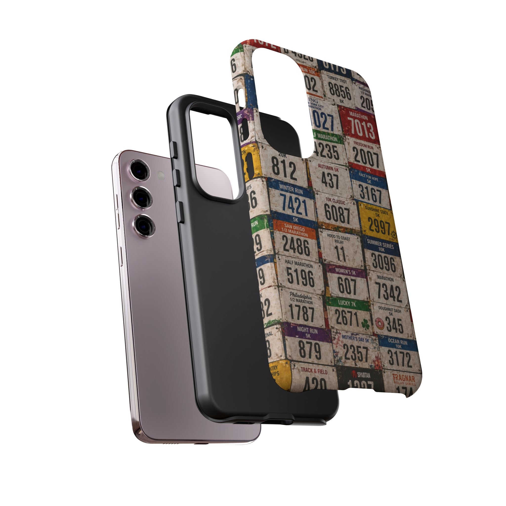 Runner Bib Phone Case - Rustic