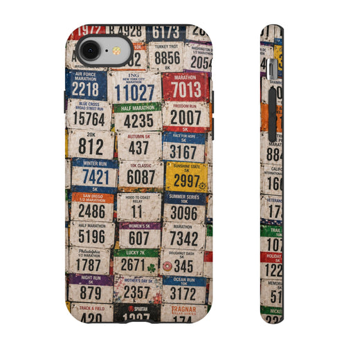 Runner Bib Phone Case - Rustic