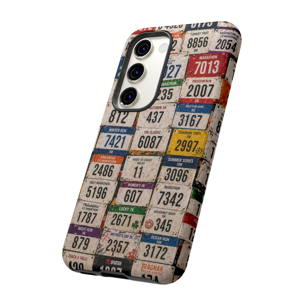 Runner Bib Phone Case - Rustic