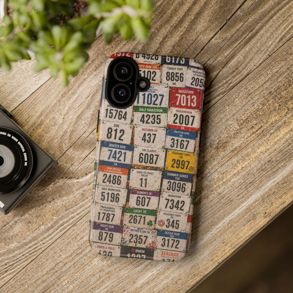 Runner Bib Phone Case - Rustic