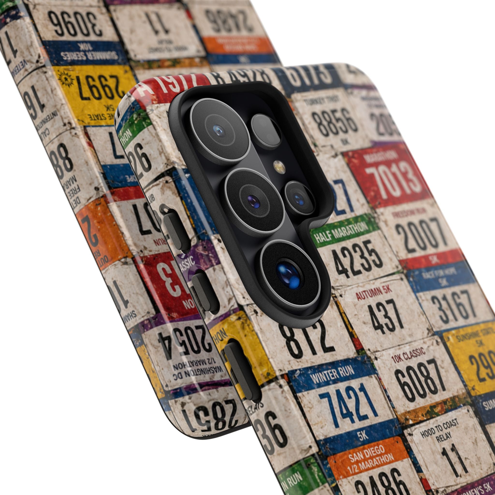 Runner Bib Phone Case - Rustic