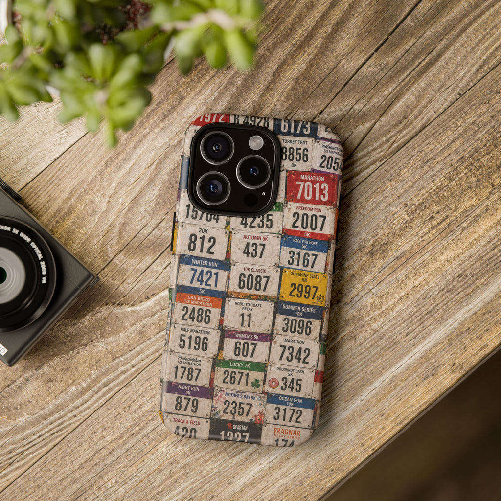 Runner Bib Phone Case - Rustic