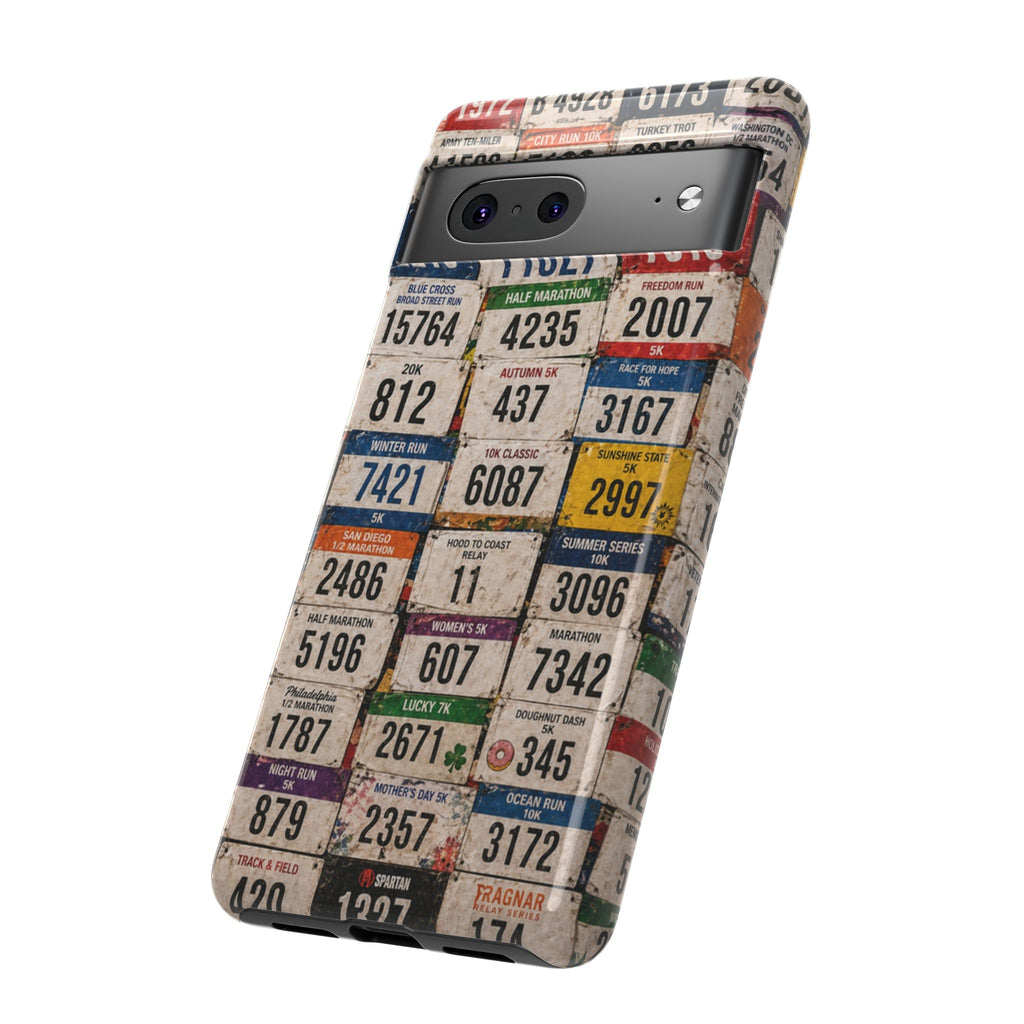Runner Bib Phone Case - Rustic