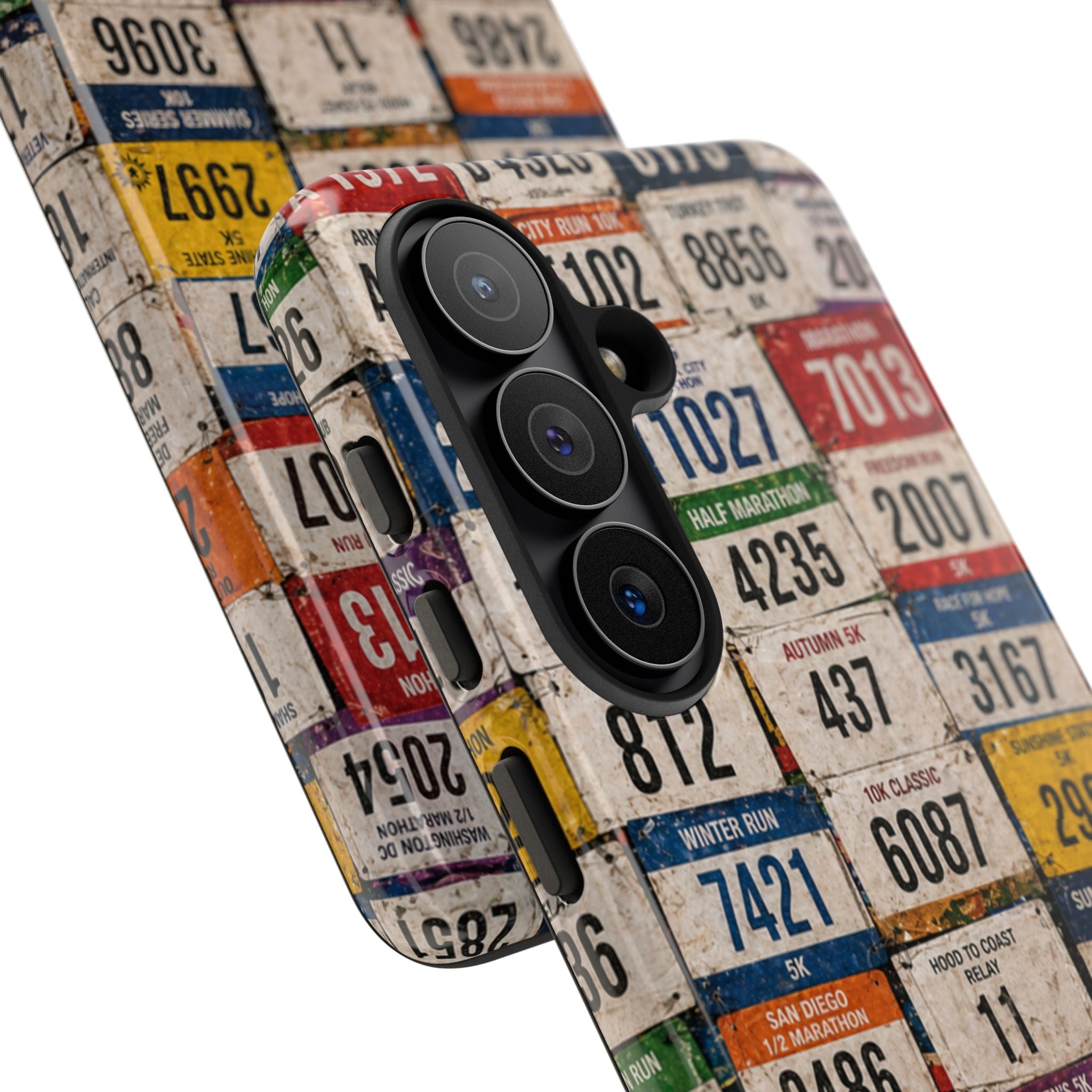 Runner Bib Phone Case - Rustic