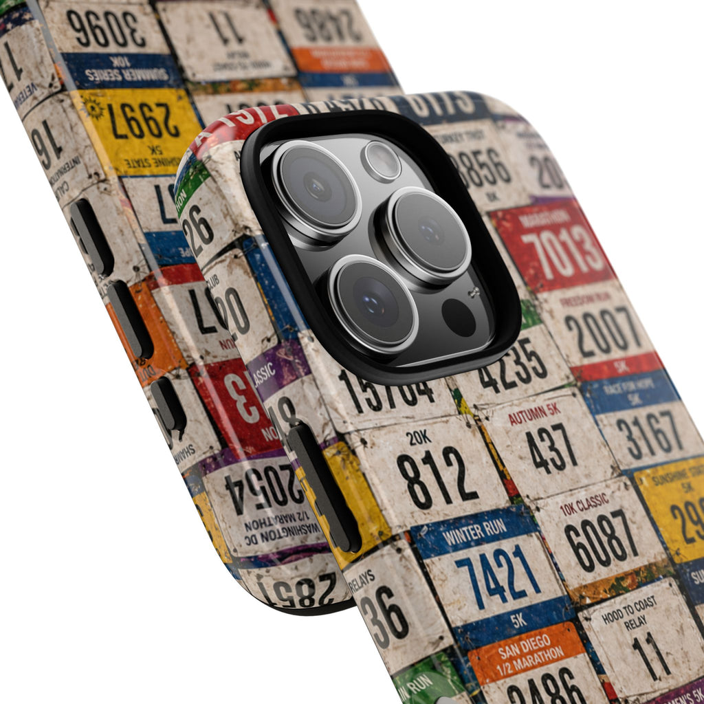 Runner Bib Phone Case - Rustic