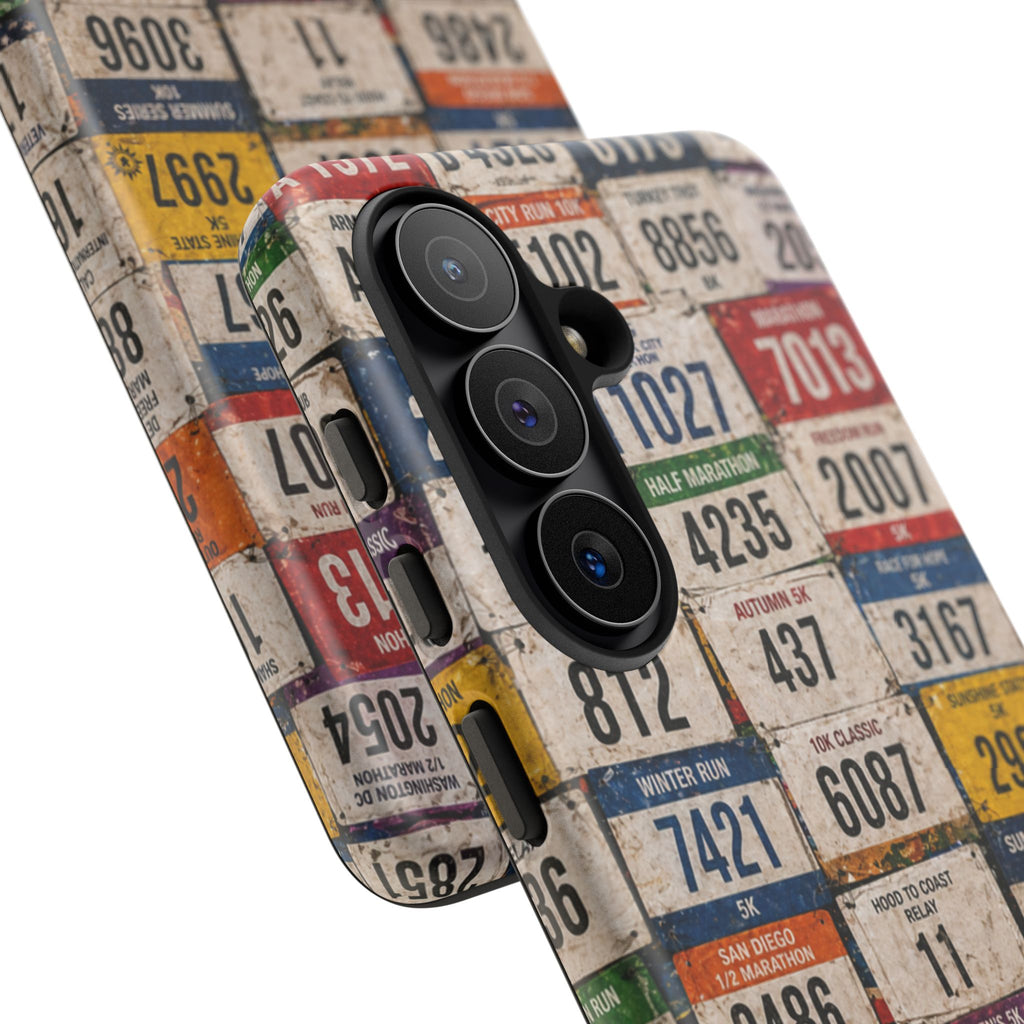 Runner Bib Phone Case - Rustic